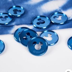 The Happy Planner-Disney© Mickey Mouse & Minnie Mouse Indigo Medium Metal Discs